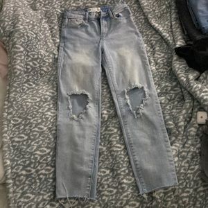 rsq night rise straight leg jean